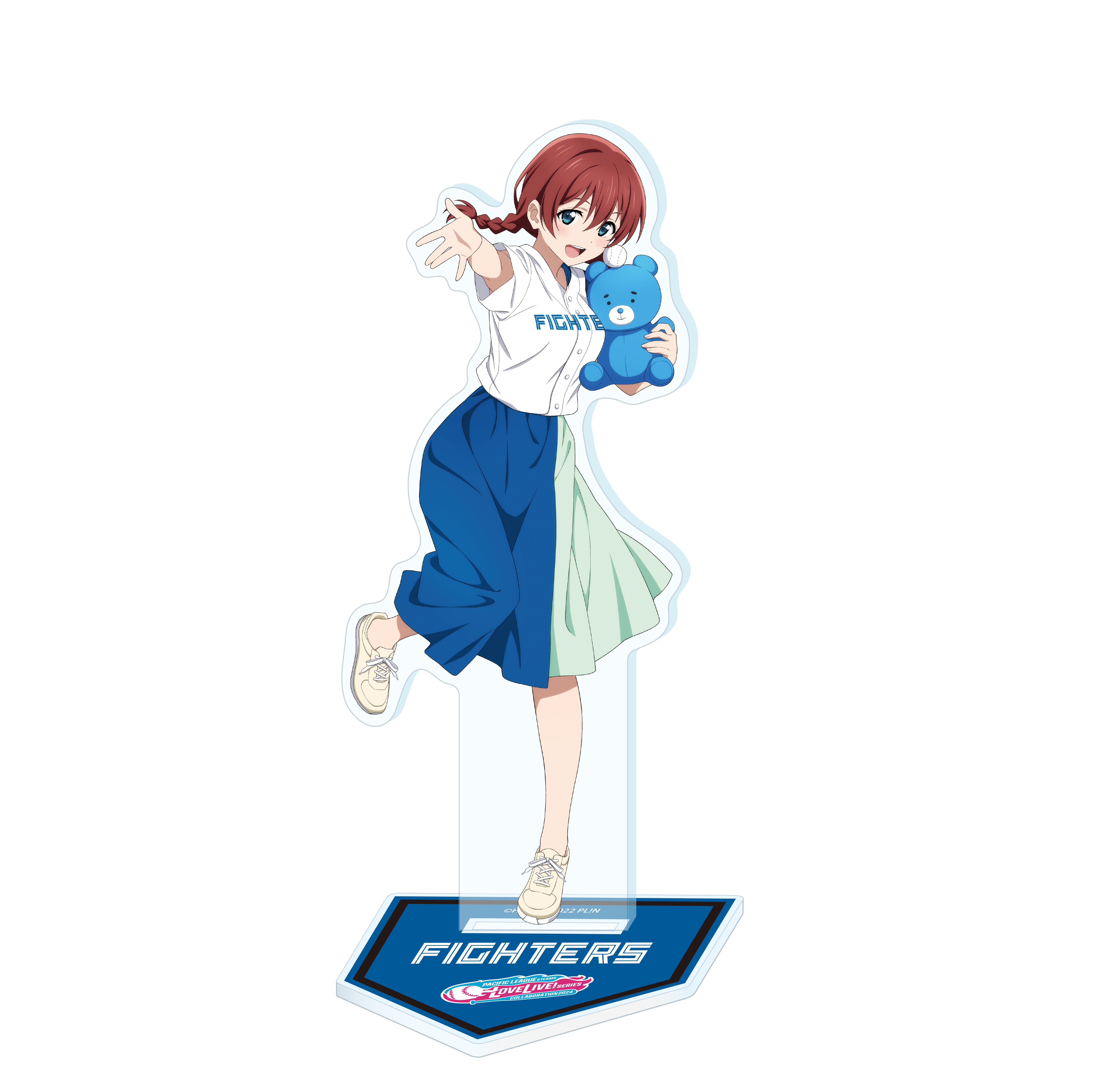 ラブライブ！虹ヶ咲学園スクールアイドル同好会 / 北海道日本ハムファイターズ アクリルスタンド エマ・ヴェルデ _bb