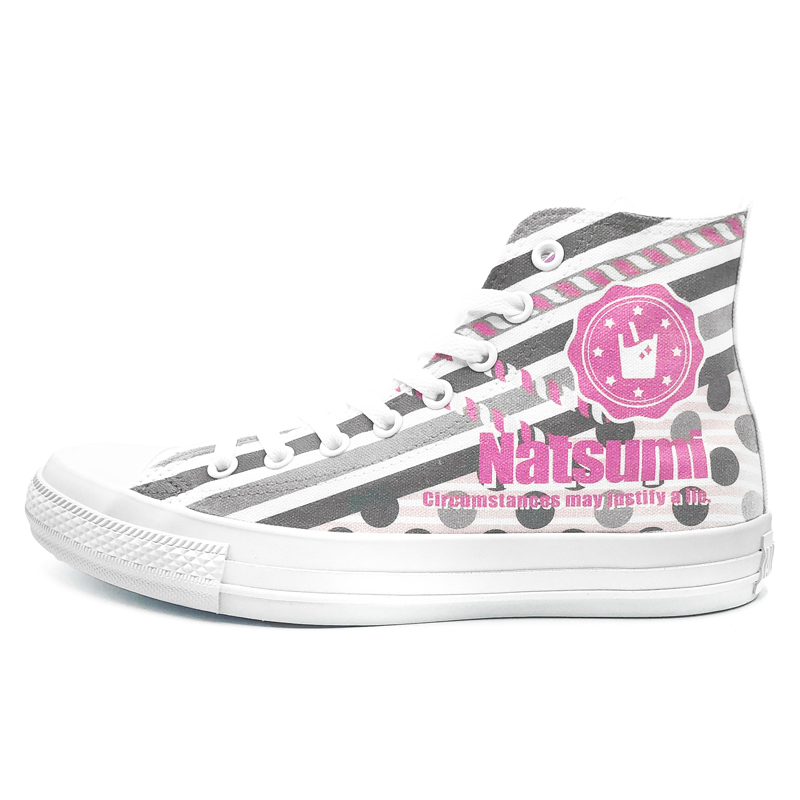 White atelier BY CONVERSE × ラブライブ！スーパースター!! ALL STAR COLORS R HI  鬼塚夏美