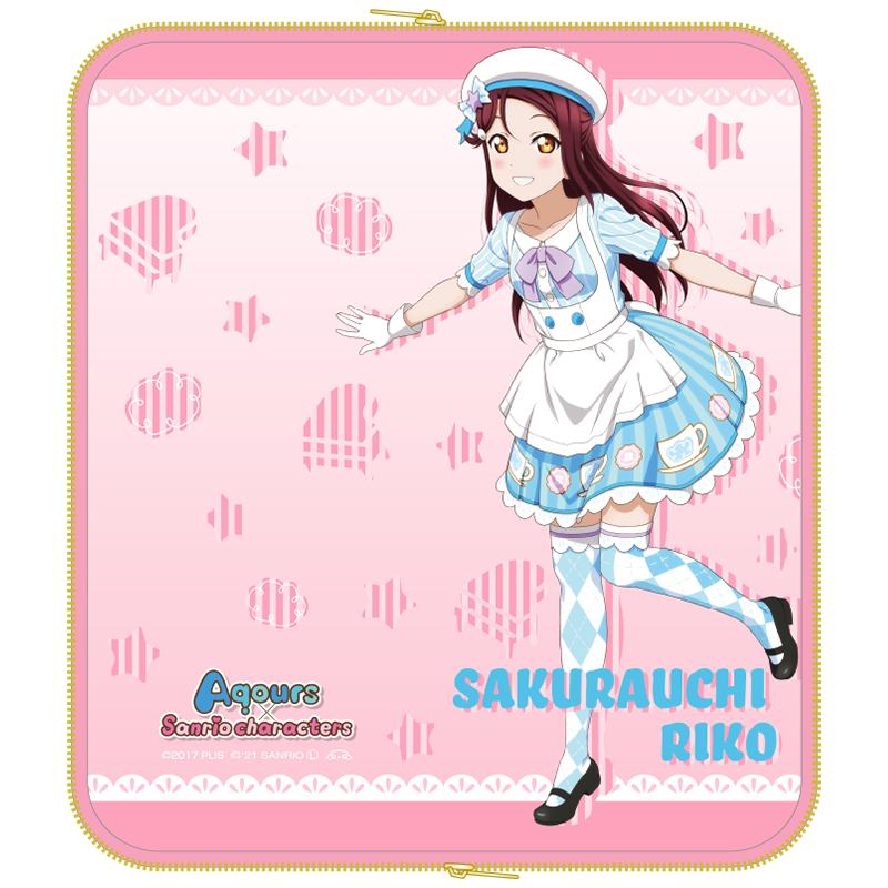 ラブライブ！サンシャイン!!×サンリオキャラクターズ マルチカバーポーチ 梨子