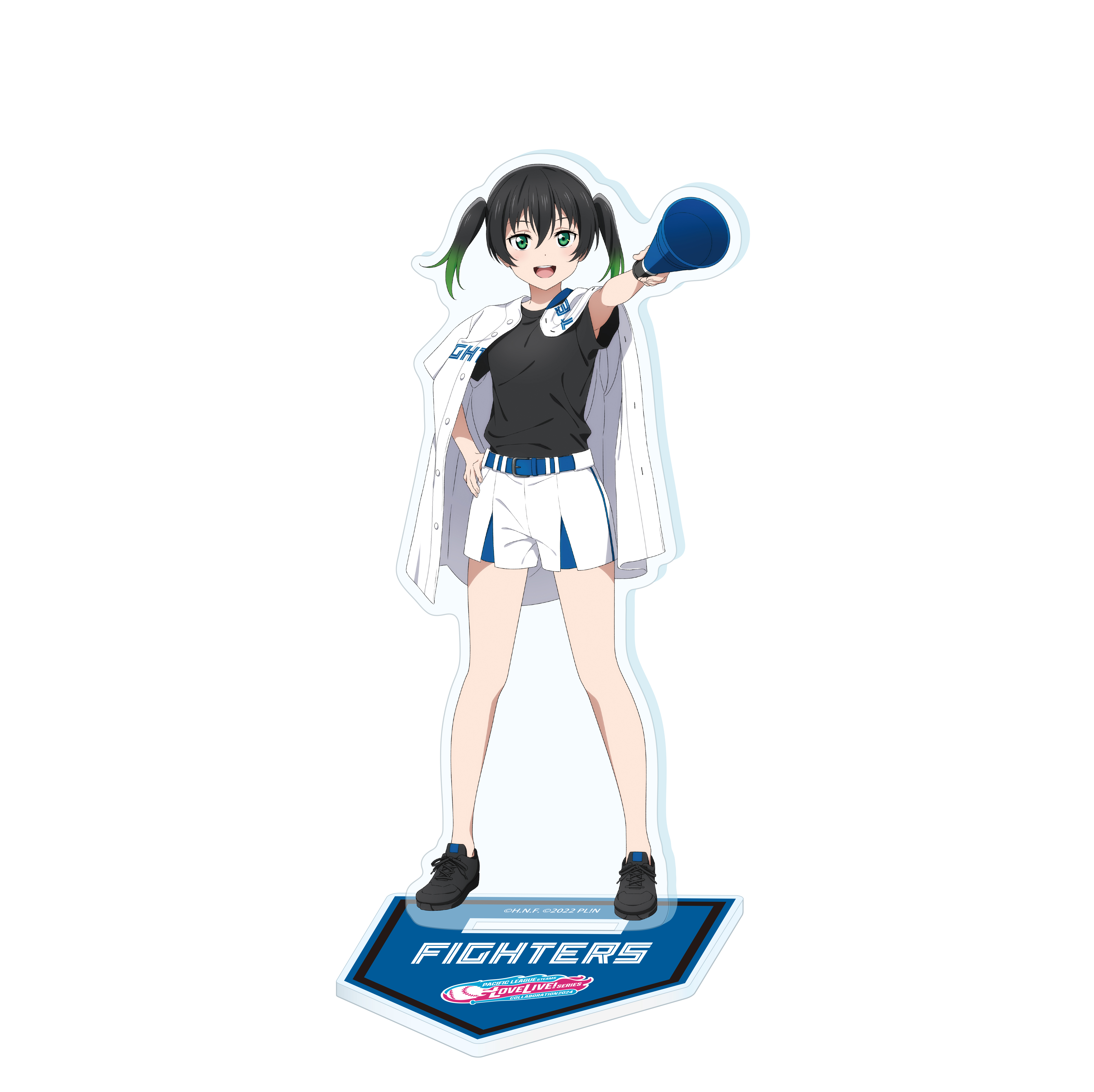 ラブライブ！虹ヶ咲学園スクールアイドル同好会 / 北海道日本ハムファイターズ アクリルスタンド 高咲 侑
