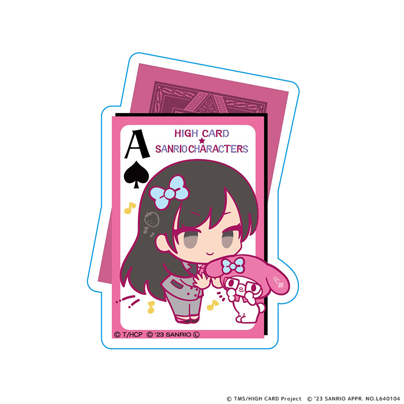 HIGH CARD×サンリオキャラクターズ アクリルメモスタンド ウェンディ・サトー×マイメロディ