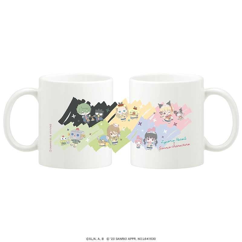 リコリス・リコイル×サンリオキャラクターズ マグカップ ミニキャラver. 