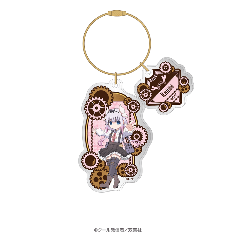 小林さんちのメイドラゴン ワイヤーリングアクリルキーホルダー カンナ スチームパンクver. _pre