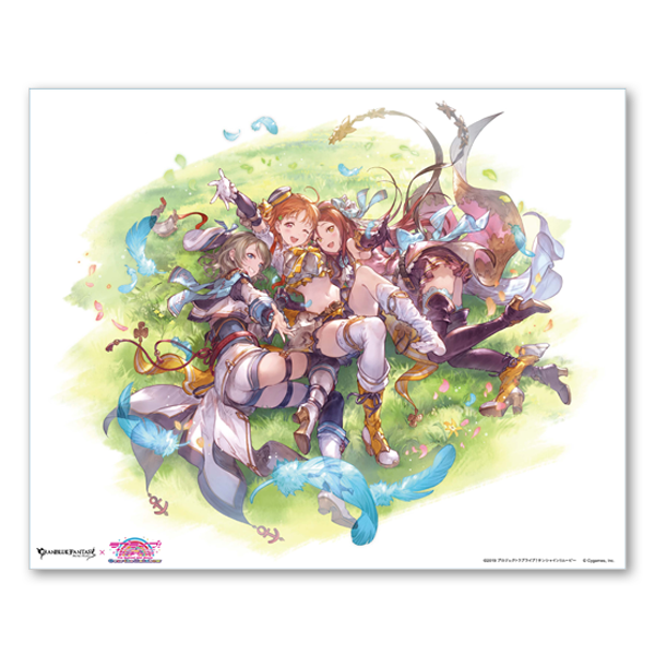 グランブルーファンタジー×ラブライブ！サンシャイン!! アートパネル Aqours 2年生