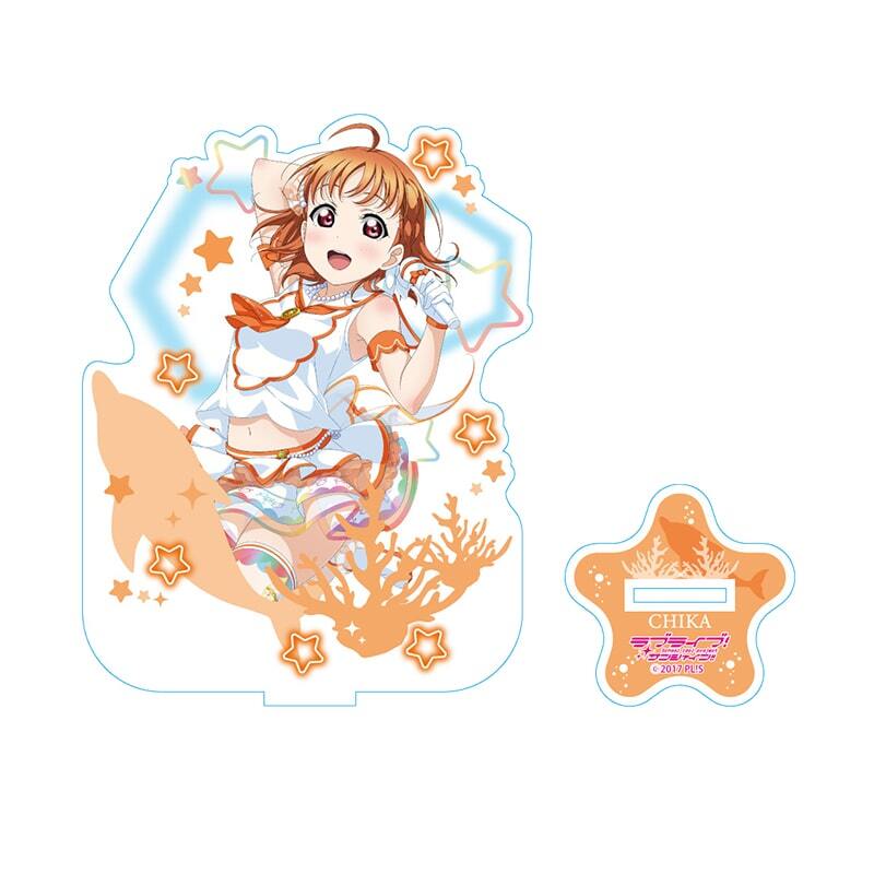 ラブライブ！サンシャイン!! アクリルスタンド 高海 千歌 ナインウェイブドルフィンver.