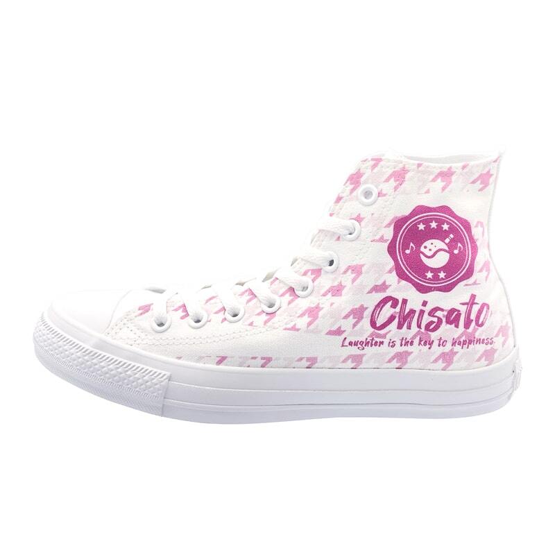 White atelier BY CONVERSE × ラブライブ！スーパースター!! ALL STAR COLORS R HI  嵐千砂都