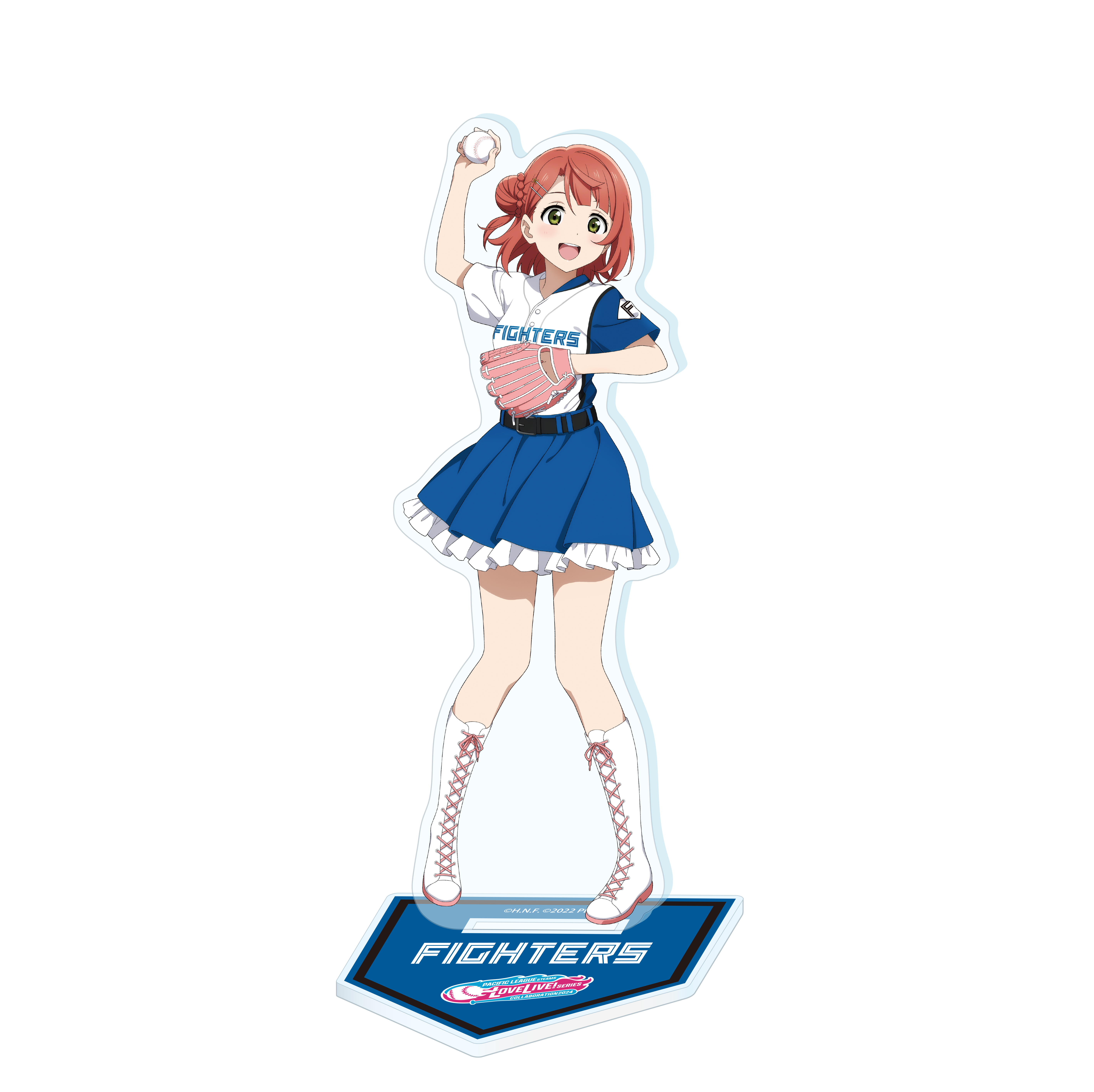 ラブライブ！虹ヶ咲学園スクールアイドル同好会 / 北海道日本ハムファイターズ アクリルスタンド 上原歩夢