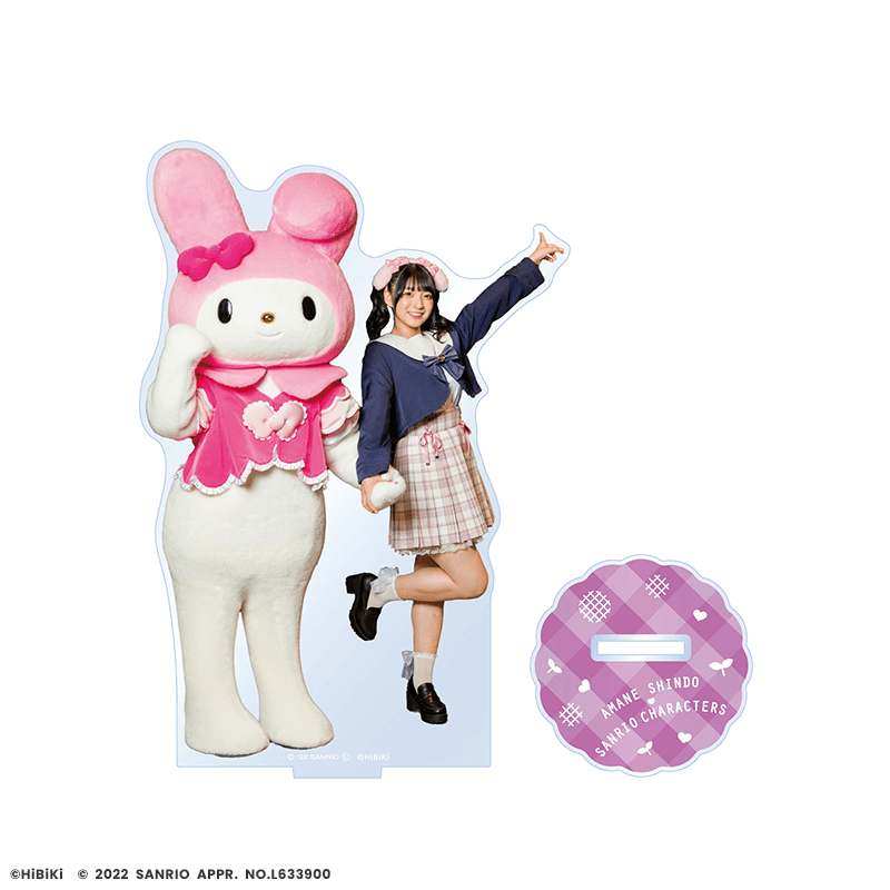 進藤あまね×サンリオキャラクターズ アクリルスタンド 進藤あまね×マイメロディ A