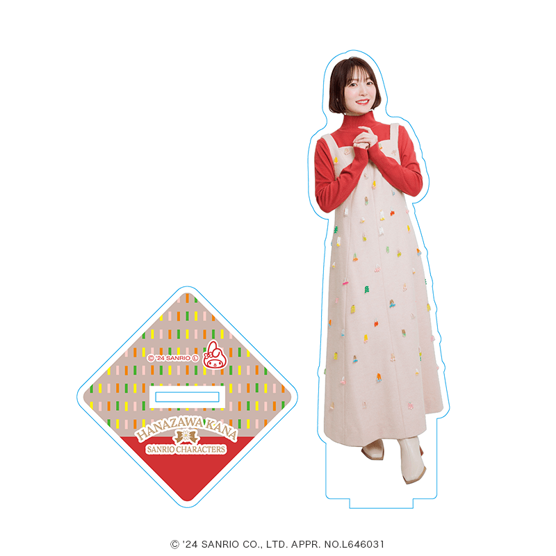 花澤香菜×サンリオキャラクターズ アクリルスタンド A