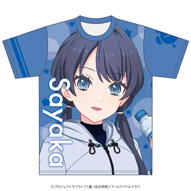 ラブライブ！蓮ノ空女学院スクールアイドルクラブ カラーTシャツ 村野さやか レッスンウェアver.