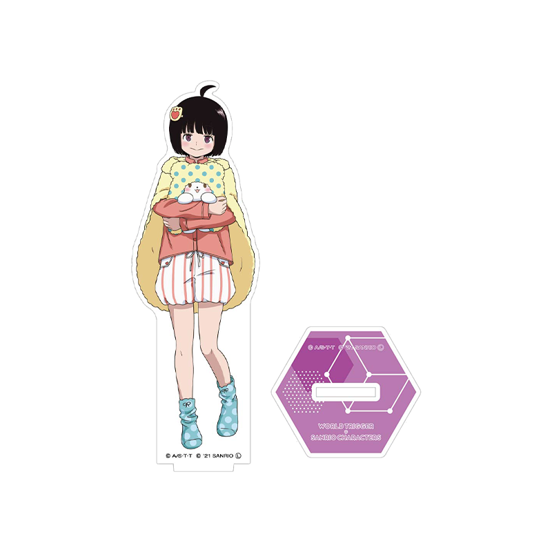 ワールドトリガー×サンリオキャラクターズ vol.1 アクリルスタンド 雨取 千佳