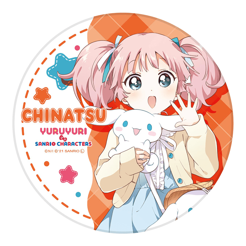 ゆるゆり×サンリオキャラクターズ 白雲石吸水コースター ちなつ