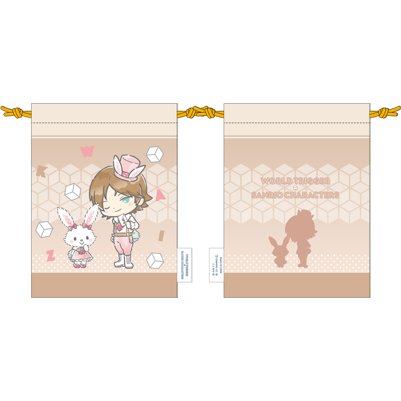 ワールドトリガー×サンリオキャラクターズ vol.2 巾着 王子 一彰