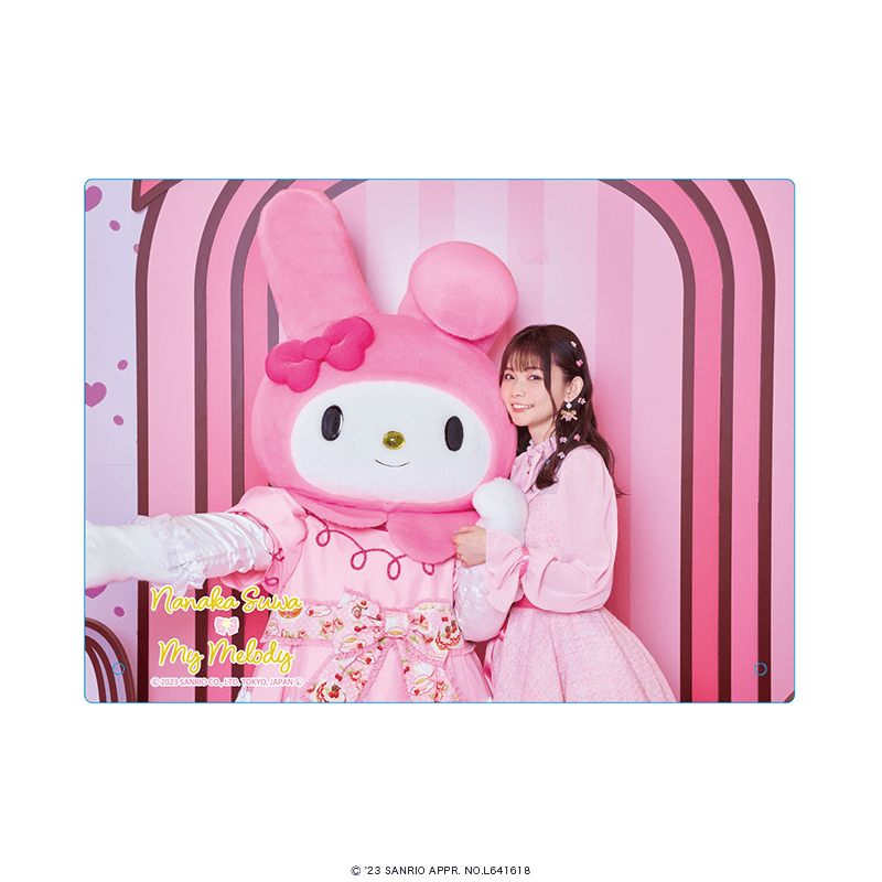 Nanaka Suwa ♡ My Melody アクリルビジュアルボード アフタヌーンティーver. B/横