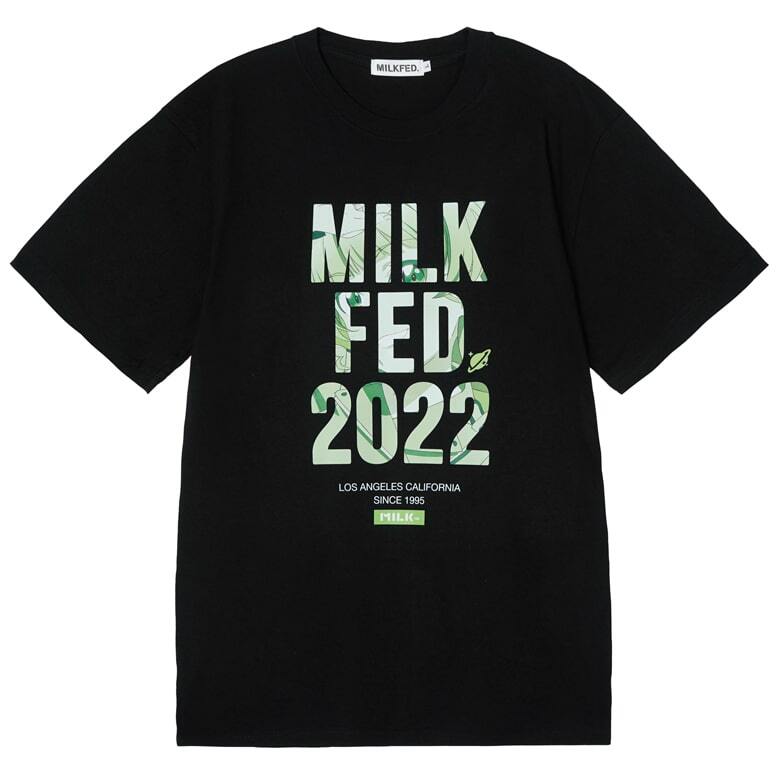 ミルクフェド×ラブライブ！スーパースター!! すみれ S/S TEE BLACK