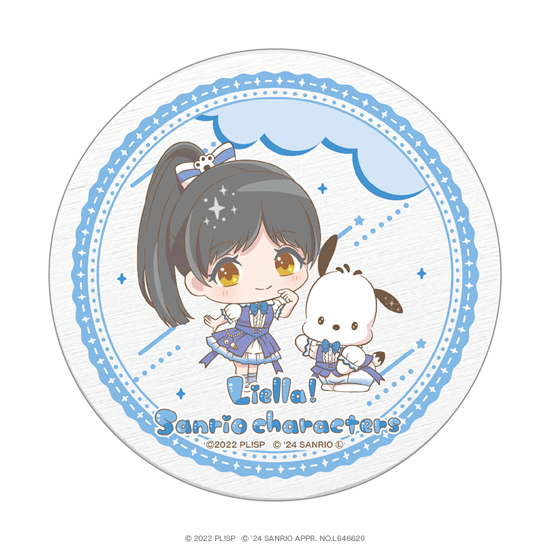 ラブライブ！スーパースター!!×サンリオキャラクターズ vol.3 白雲石コースター ミニキャラver. 葉月 恋×ポチャッコ