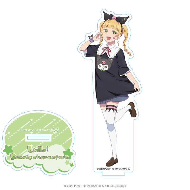 ラブライブ！スーパースター!! アクリルスタンド 平安名すみれ×クロミ 放課後ver.