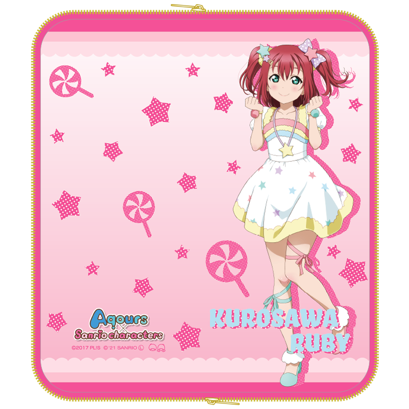 ラブライブ！サンシャイン!!×サンリオキャラクターズ マルチカバーポーチ ルビィ