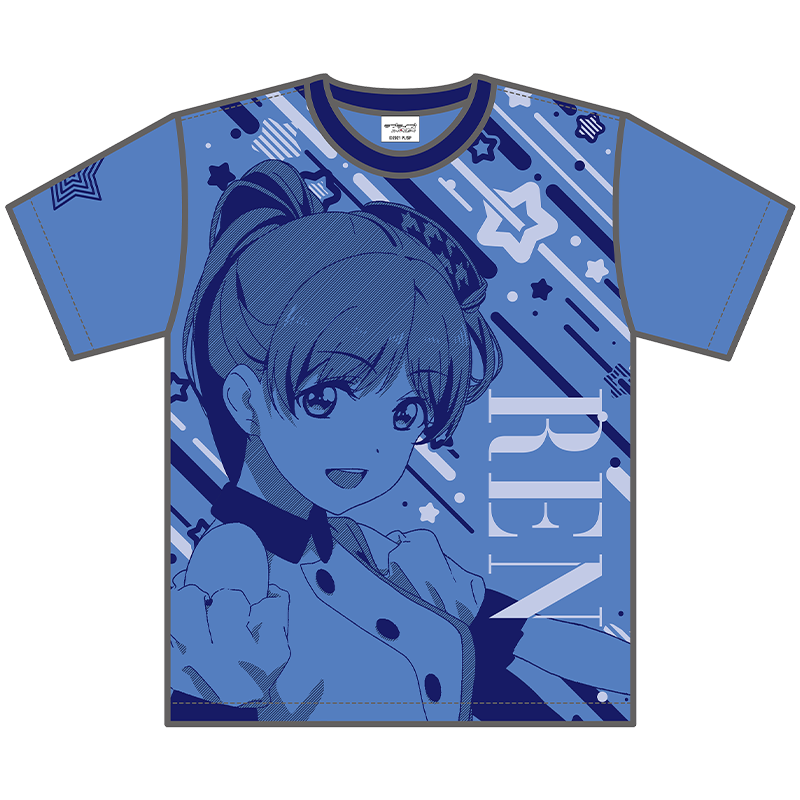 ラブライブ！スーパースター!! カラーTシャツ TVアニメOP ver. 葉月恋