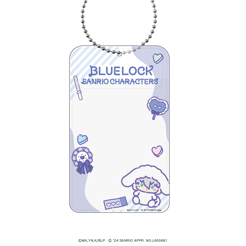 ブルーロック×サンリオキャラクターズ コレクトカードホルダー ミニぬいver. 凪 誠士郎＆シナモロール