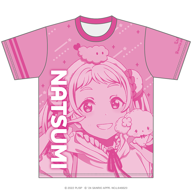 ラブライブ！スーパースター!! カラーTシャツ 鬼塚夏美×こぎみゅん 放課後ver. 