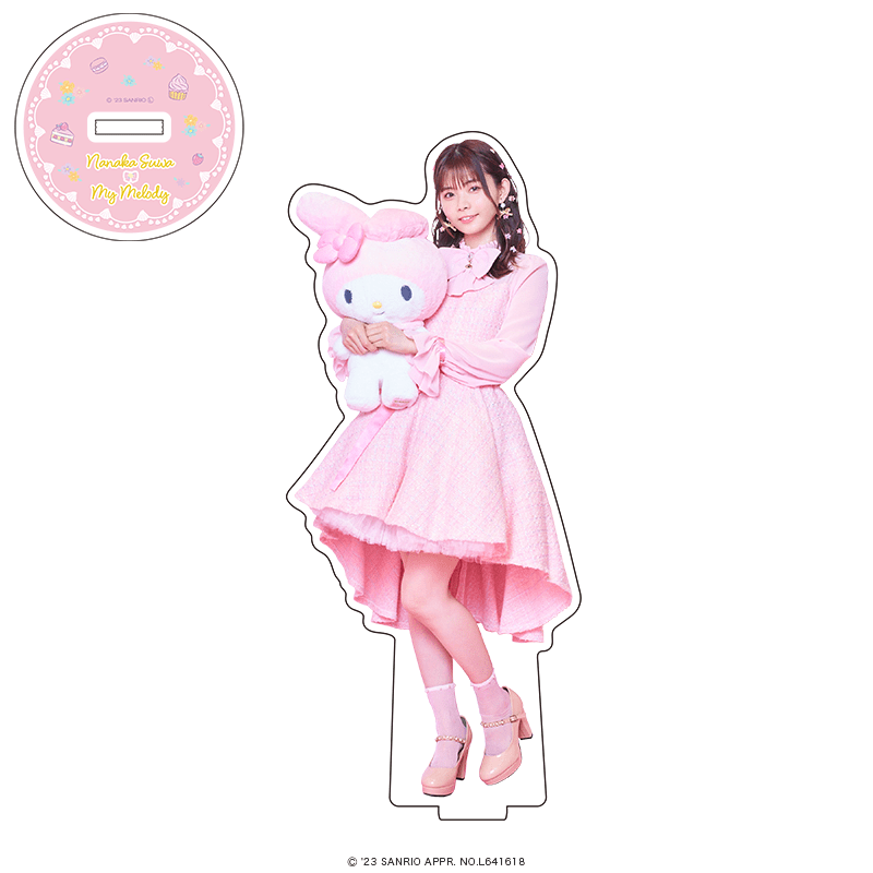 Nanaka Suwa ♡ My Melody アクリルスタンド アフタヌーンティーver. C/ローズ