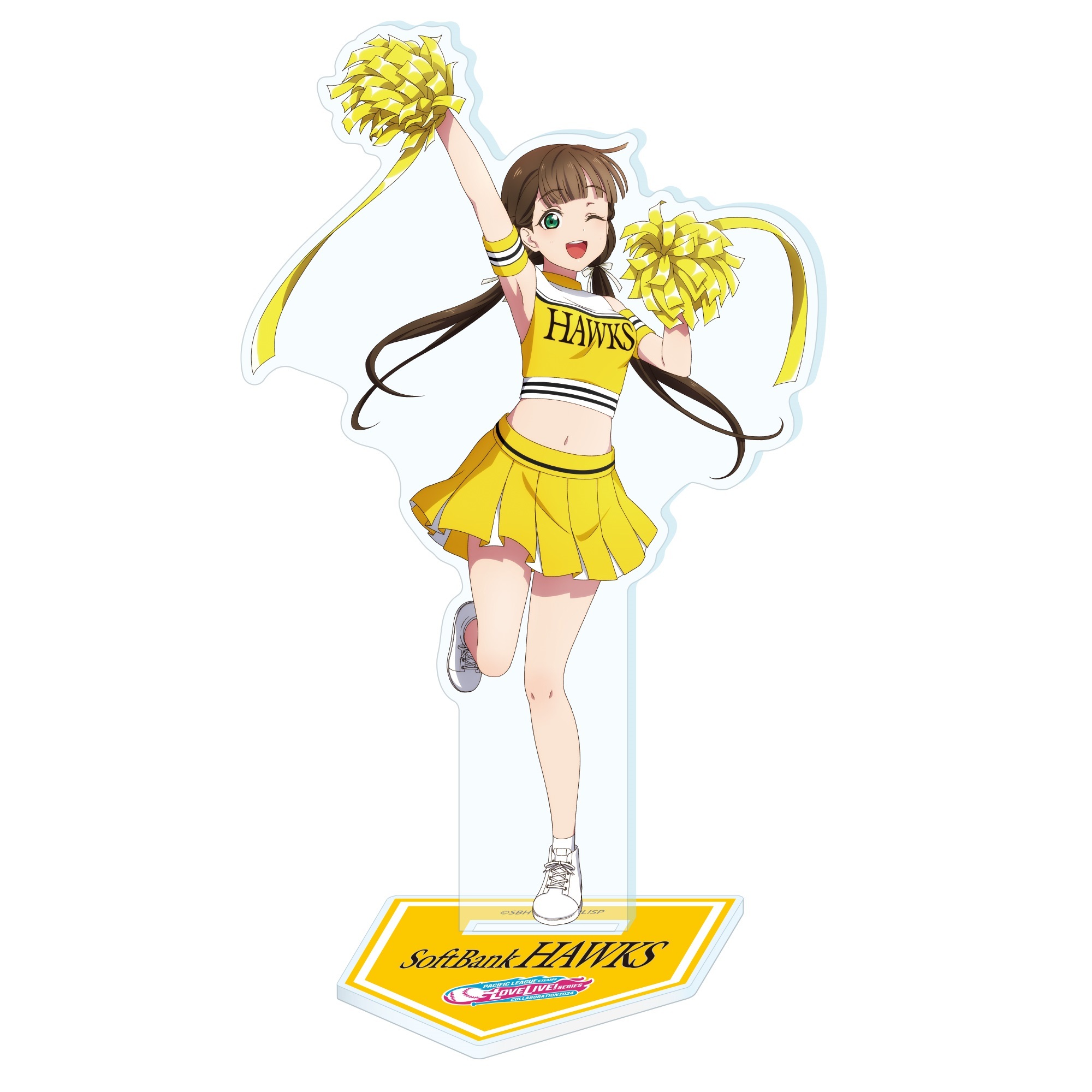 ラブライブ！スーパースター!! / 福岡ソフトバンクホークス アクリルスタンド 桜小路きな子