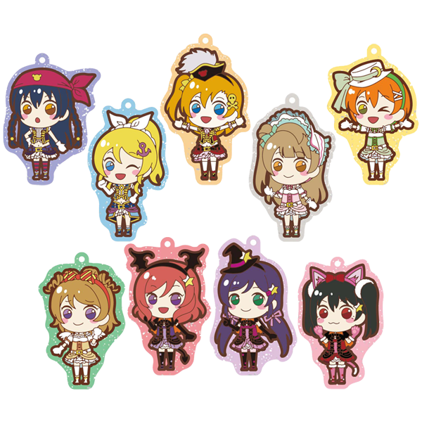ラブライブ！ ラバーストラップ Dancing stars on me! ver.（全９種）