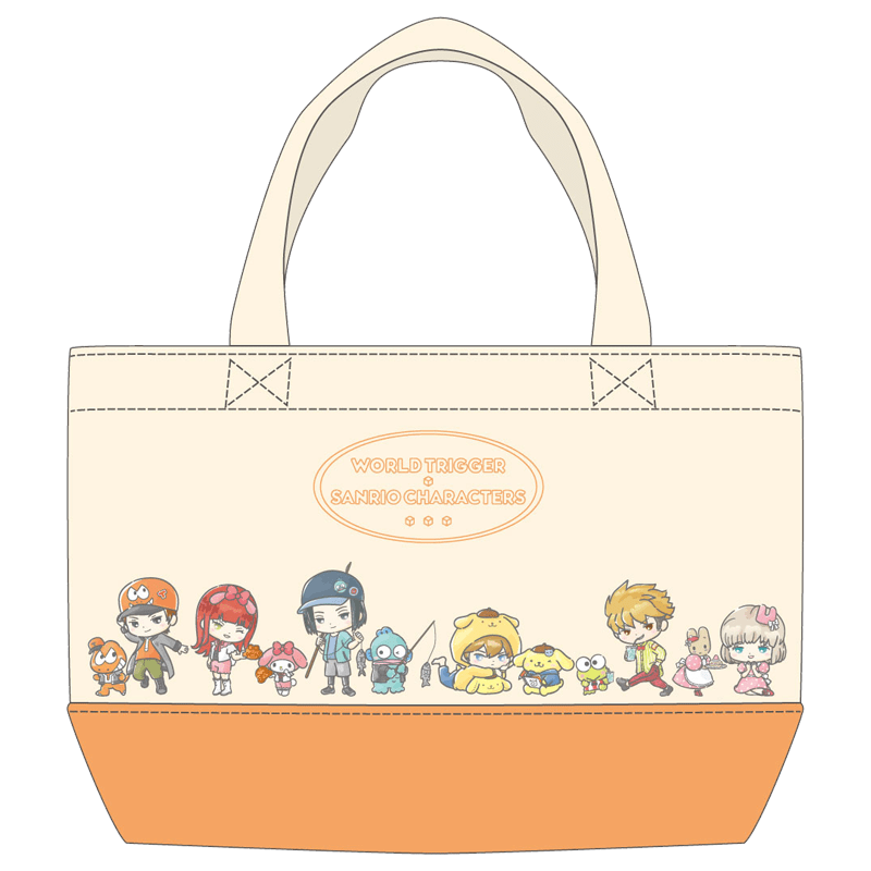 ワールドトリガー×サンリオキャラクターズ vol.2 トートバッグ B級隊員 ver.1