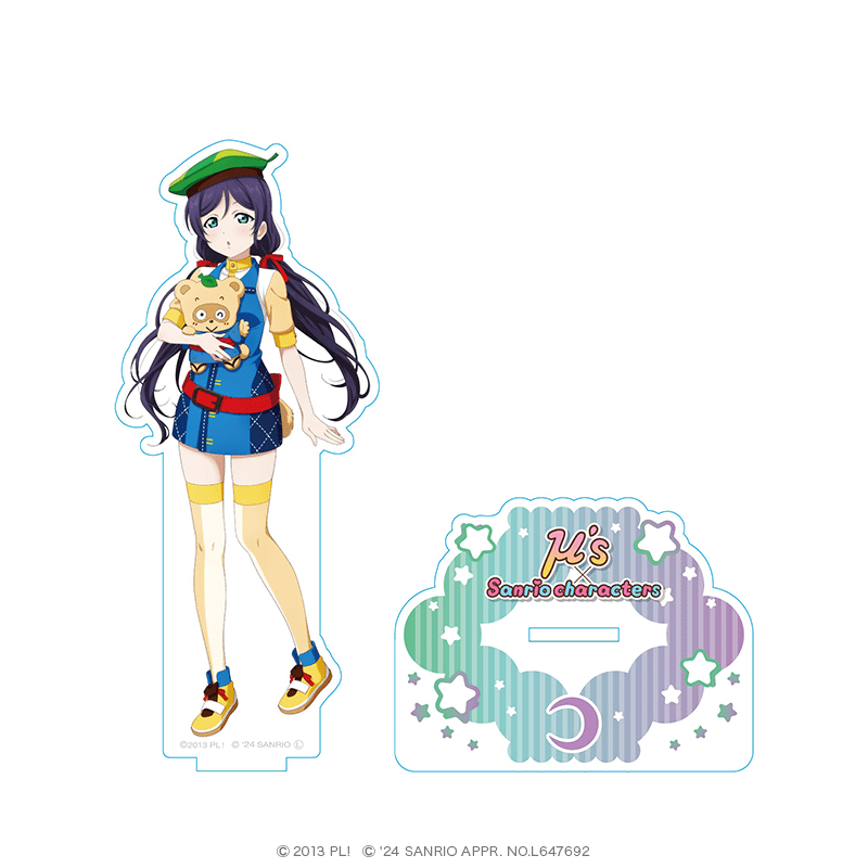 ラブライブ！×サンリオキャラクターズ アクリルスタンド 東條希×ぽこぽん日記