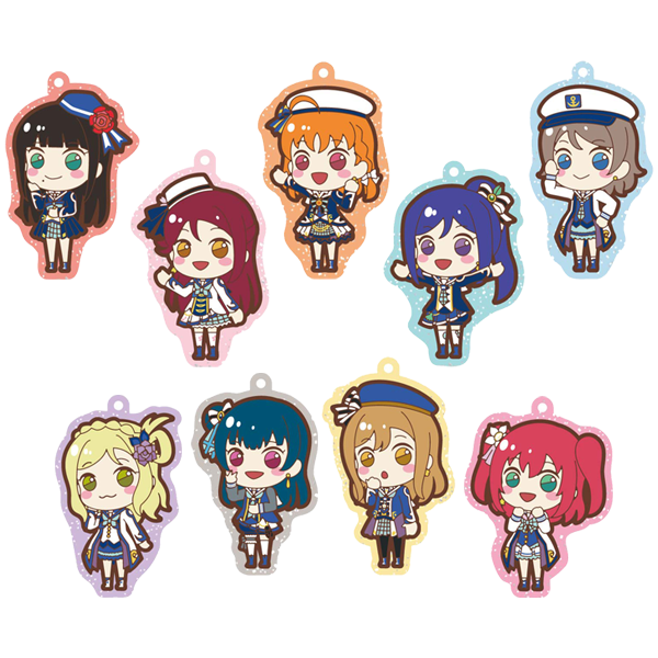 ラブライブ！サンシャイン!! ラバーストラップBOXセット 未来の僕らは知ってるよ ver.（全９種）