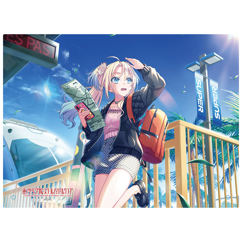 ラブライブ！蓮ノ空女学院スクールアイドルクラブ スチルアクリルビジュアルボード 大沢瑠璃乃 A