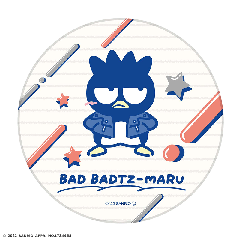 はぴだんぶい×F*Kaori 白雲石吸水コースター バッドばつ丸