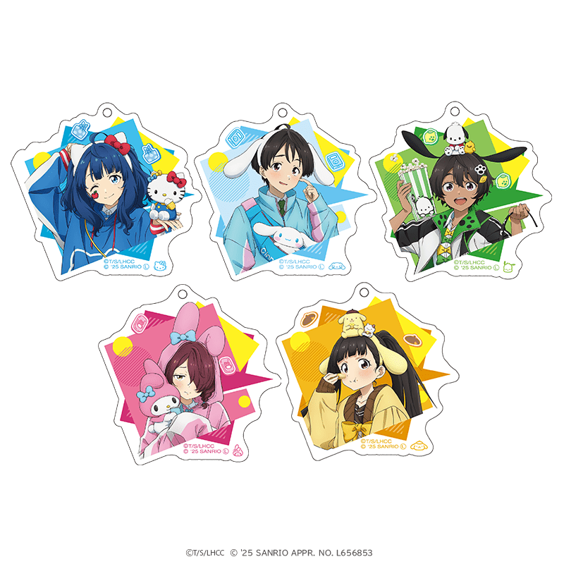 負けヒロインが多すぎる！×サンリオキャラクターズ アクリルキーホルダー（全5種）