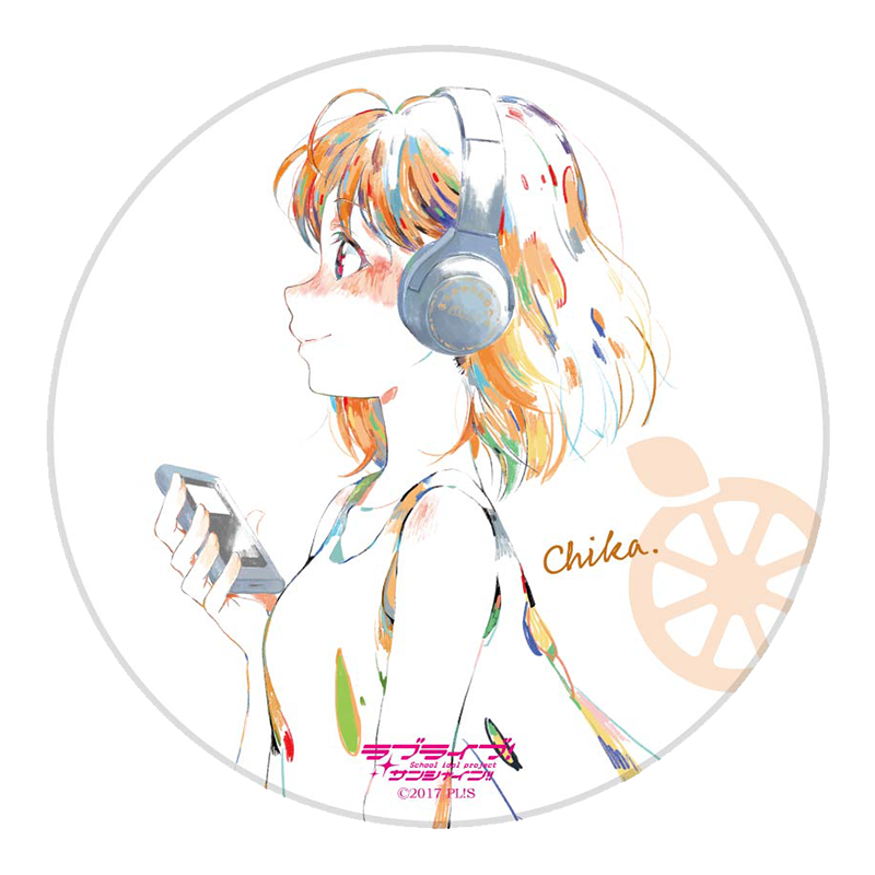 ラブライブ！サンシャイン!!×YUNO 陶器コースター 高海千歌