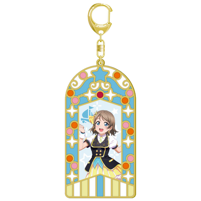ラブライブ！サンシャイン!! ステンドグラスキーホルダー KU-RU-KU-RU Cruller! ver. 曜