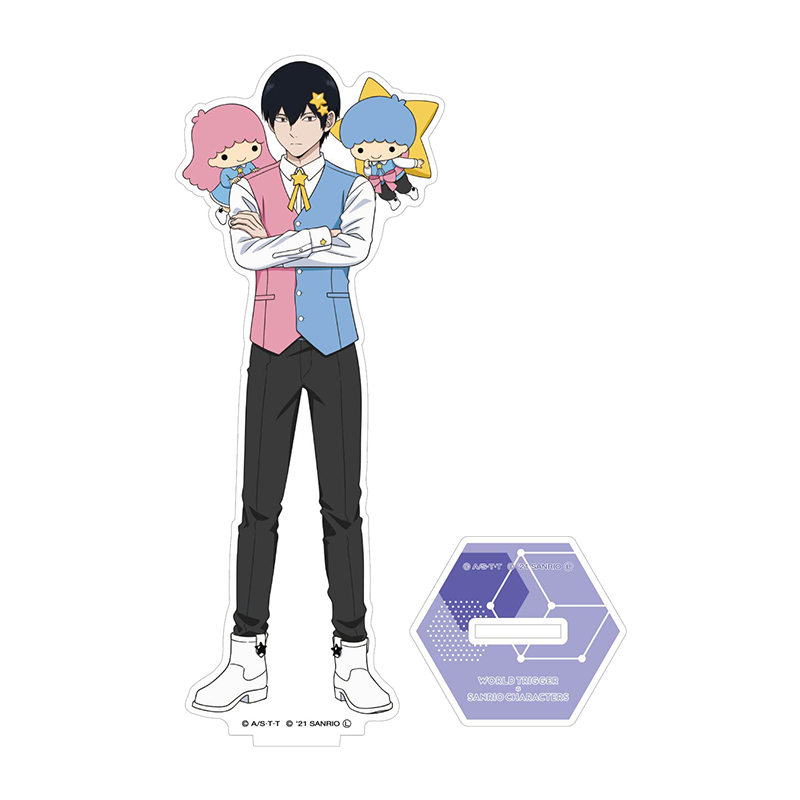 ワールドトリガー×サンリオキャラクターズ vol.1 アクリルスタンド 三輪 秀次
