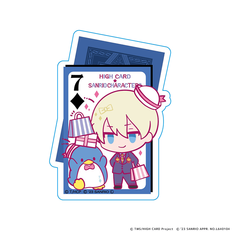 HIGH CARD×サンリオキャラクターズ アクリルメモスタンド レオ・コンスタンティン・ピノクル×タキシードサム