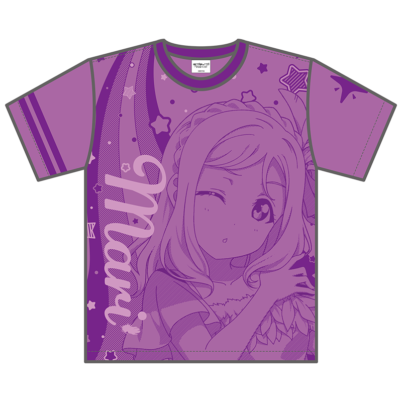 ラブライブ！サンシャイン!! カラーTシャツ DREAMY COLOR ver. 小原 鞠莉