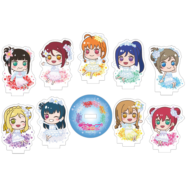 ラブライブ！サンシャイン!! ミニアクリルスタンド Thank you, FRIENDS!! ver.（全９種）