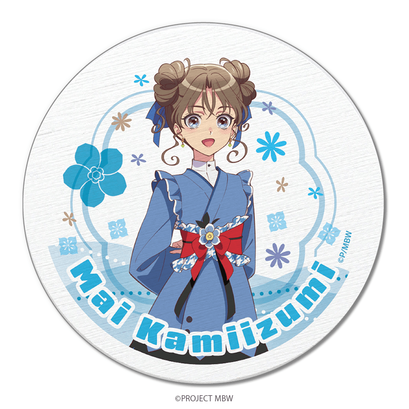 前橋ウィッチーズ 白雲石吸水コースター 上泉マイ _pre s07
