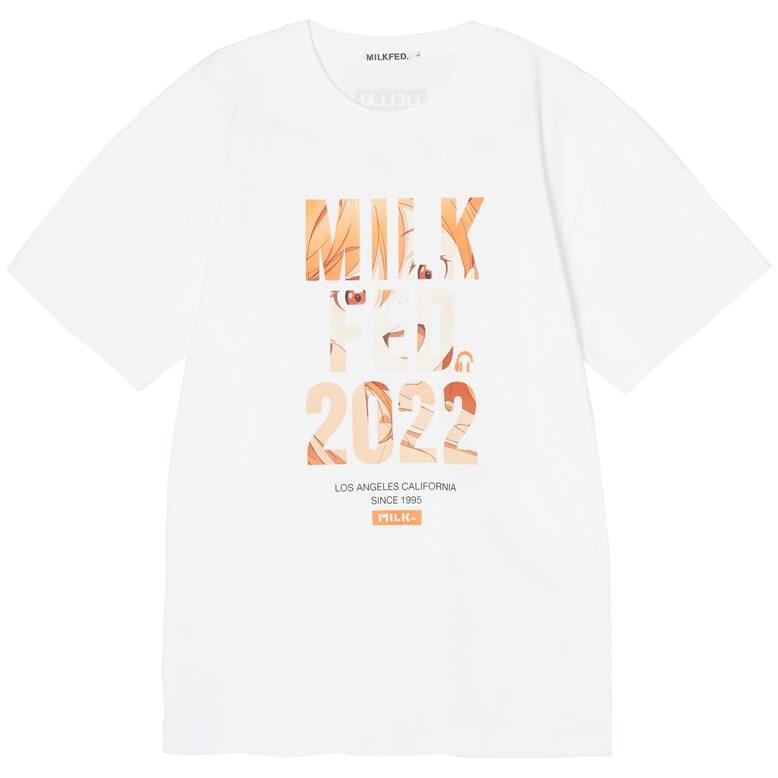 ミルクフェド×ラブライブ！スーパースター!! かのん S/S TEE WHITE