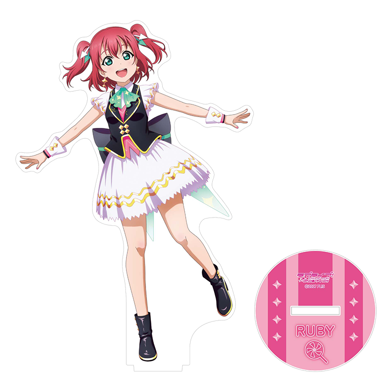 ラブライブ！サンシャイン!! アクリルスタンド KU-RU-KU-RU Cruller! ver. ルビィ _pre