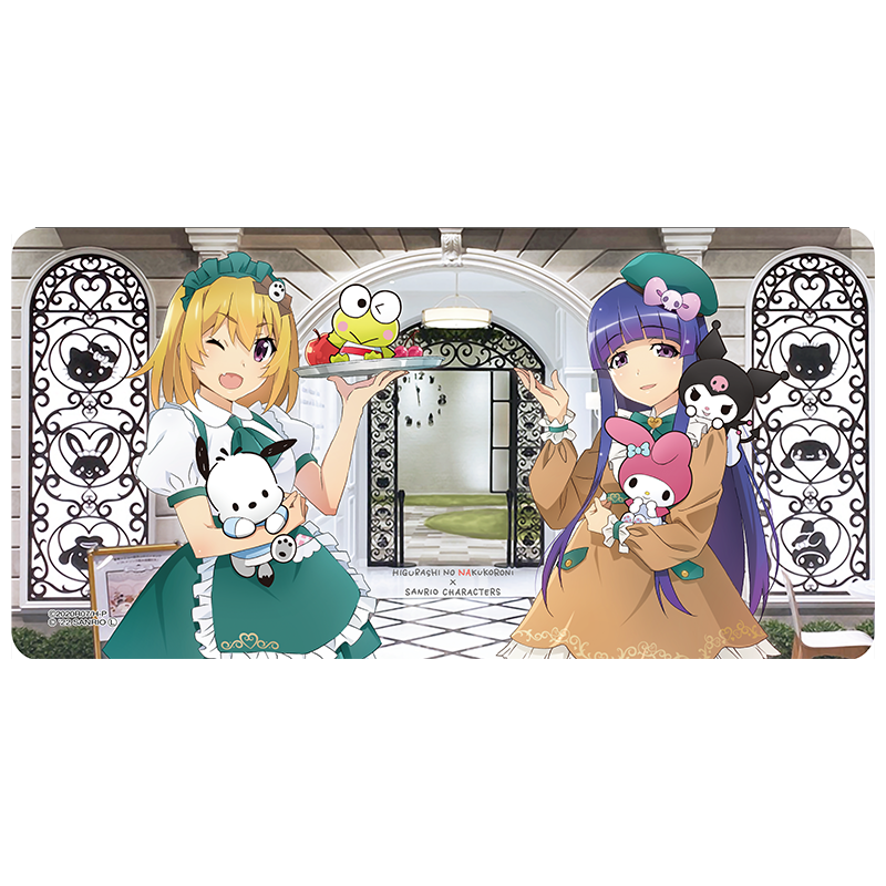 ひぐらしのなく頃に卒×サンリオキャラクターズ リターンズ デスクマット 