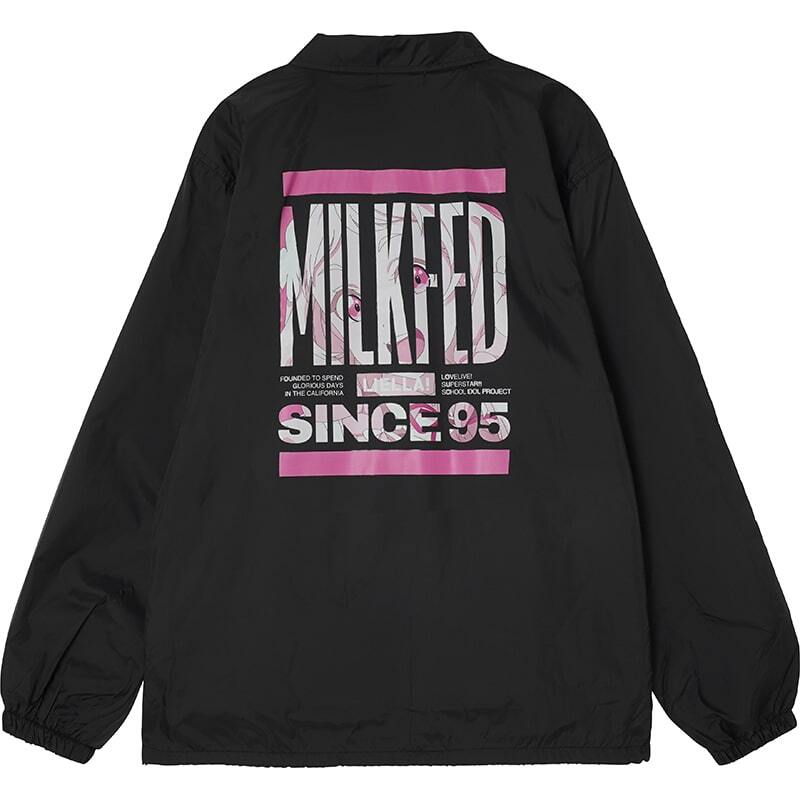 ミルクフェド×ラブライブ！スーパースター!! 夏美 COACH JACKET