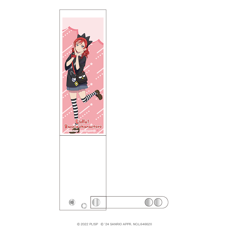 ラブライブ！スーパースター!! ペンライトホルダー 米女メイ×バッドばつ丸 放課後ver.