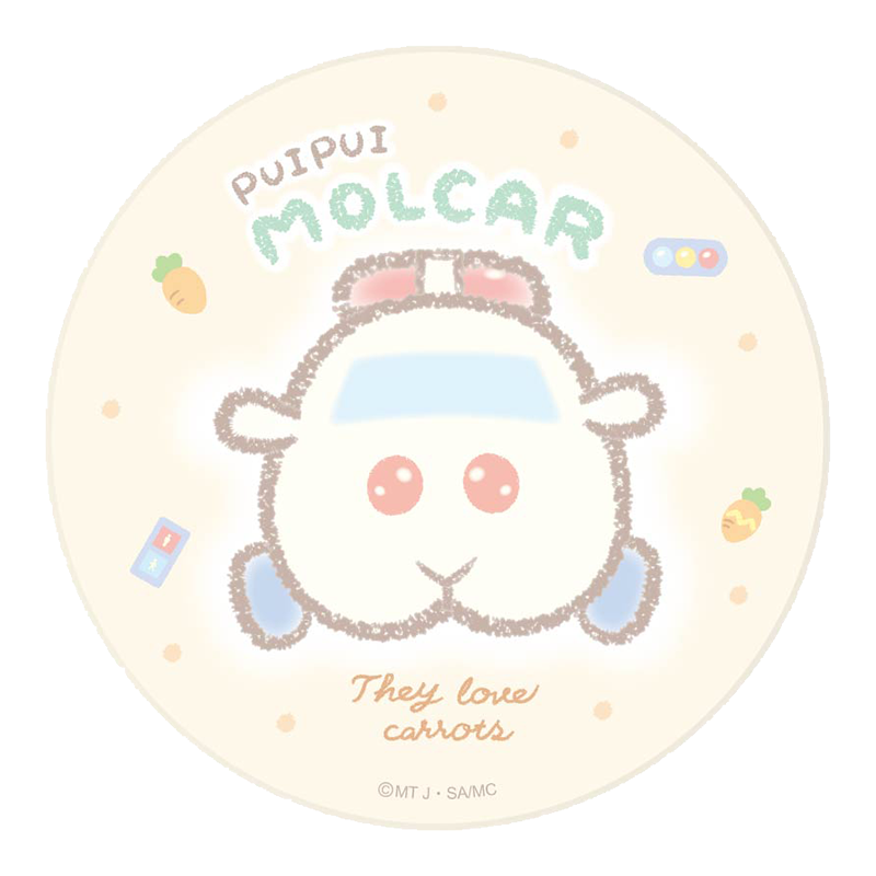 PUI PUI モルカー -DesignProduced by Sanrio- 陶器コースター 救急モルカー