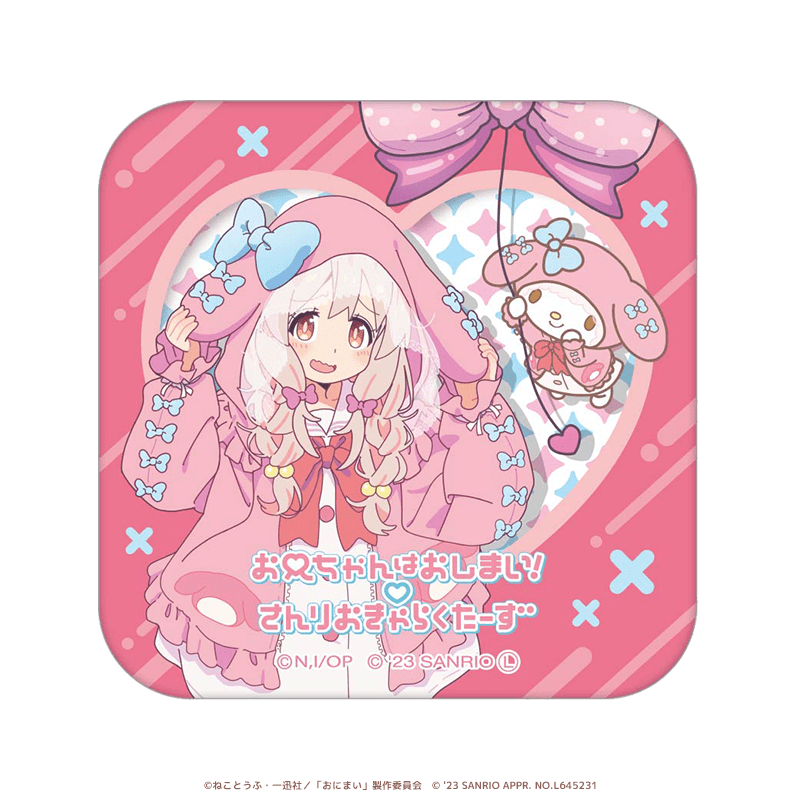 お兄ちゃんはおしまい！×サンリオキャラクターズ 缶ケース 緒山まひろ×マイメロディ