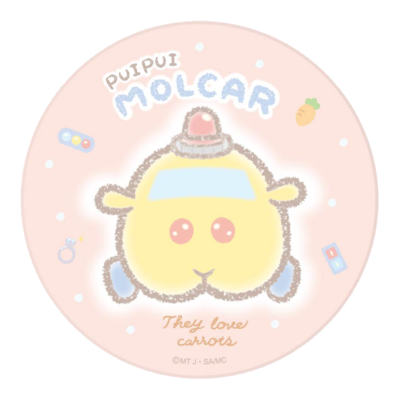 PUI PUI モルカー -DesignProduced by Sanrio- 陶器コースター パトモルカー