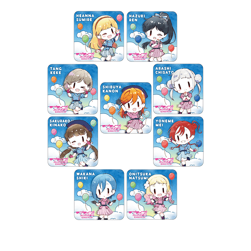 ラブライブ！スーパースター!! アクリルマグネット WE WILL!! ver.（全9種）（イラスト：清瀬赤目）